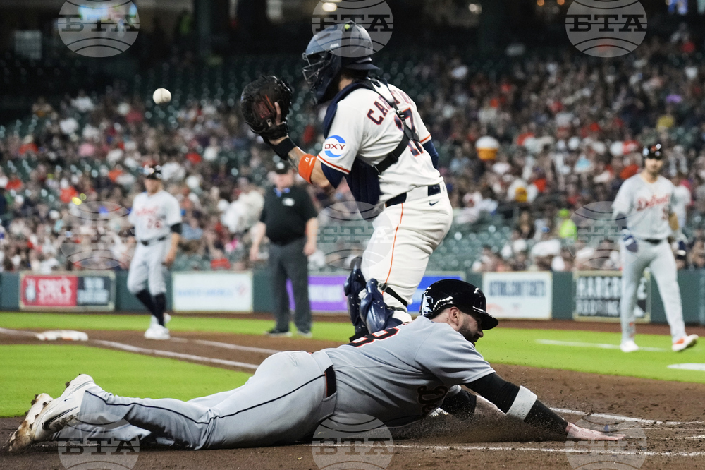 Tigers Astros Baseball