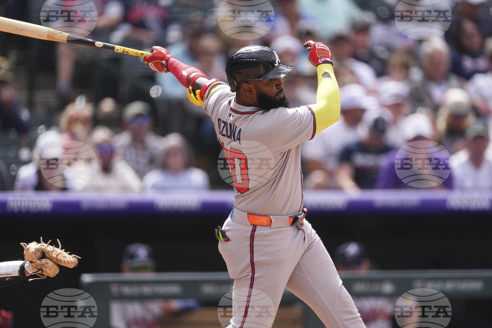 Braves Rockies Baseball