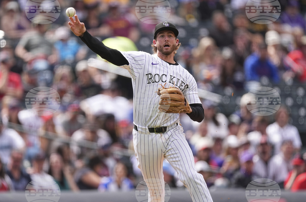 Braves Rockies Baseball