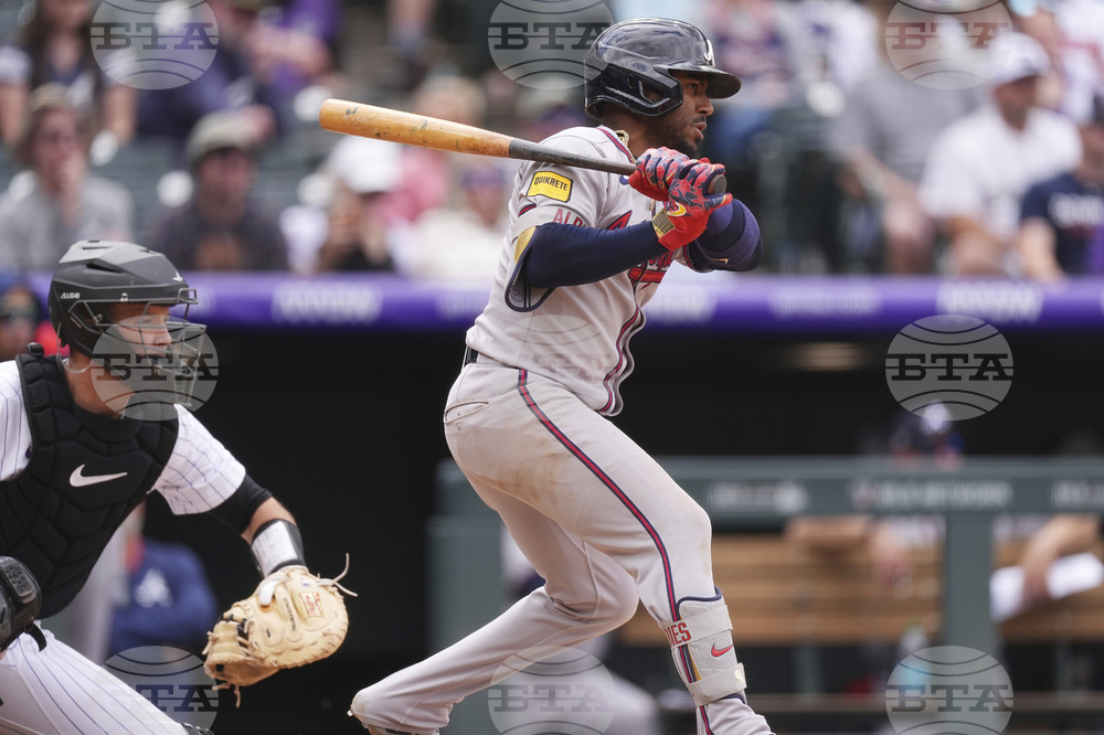 Braves Rockies Baseball