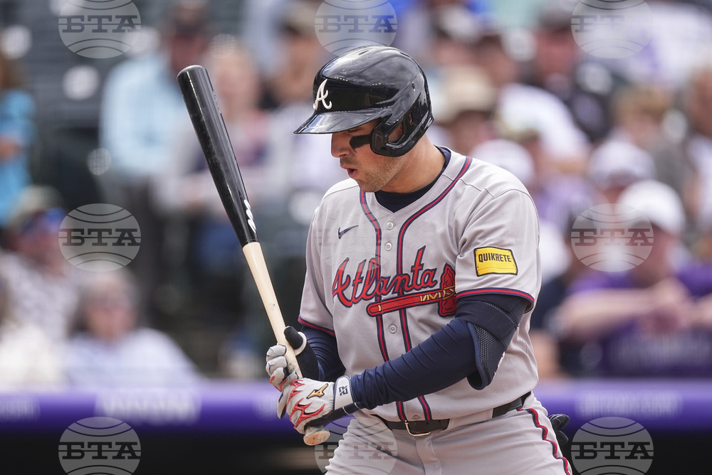 Braves Rockies Baseball