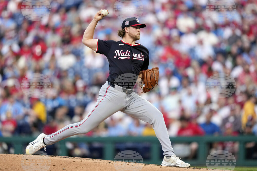Nationals Phillies Baseball