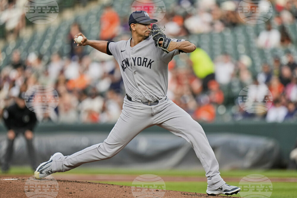 Yankees Orioles Baseball