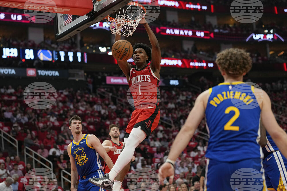Warriors Rockets Basketball