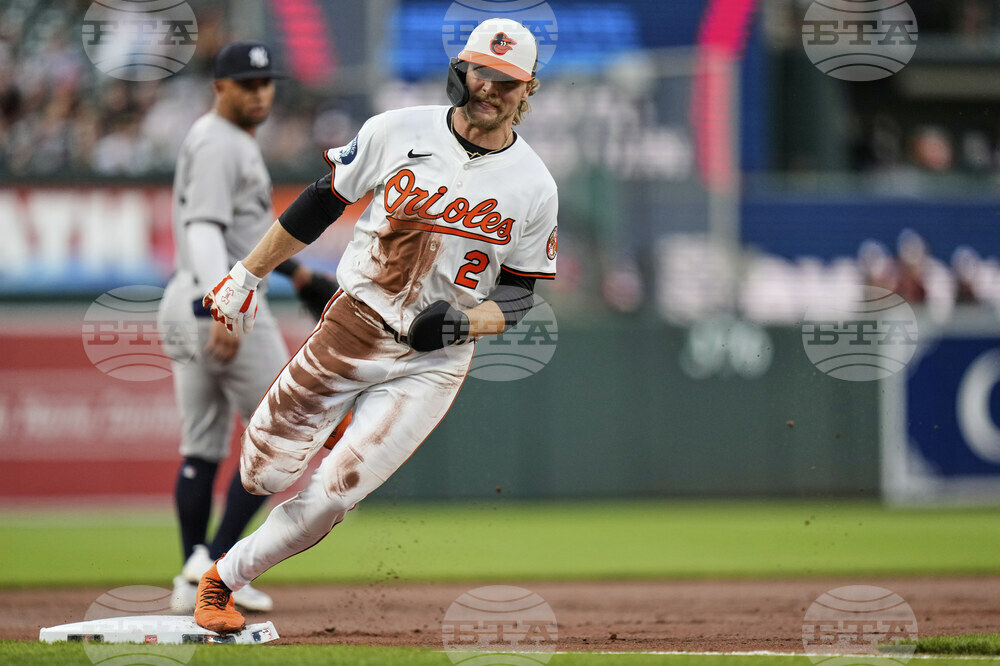 Yankees Orioles Baseball