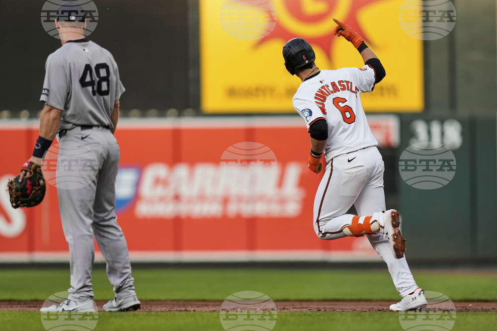 Yankees Orioles Baseball