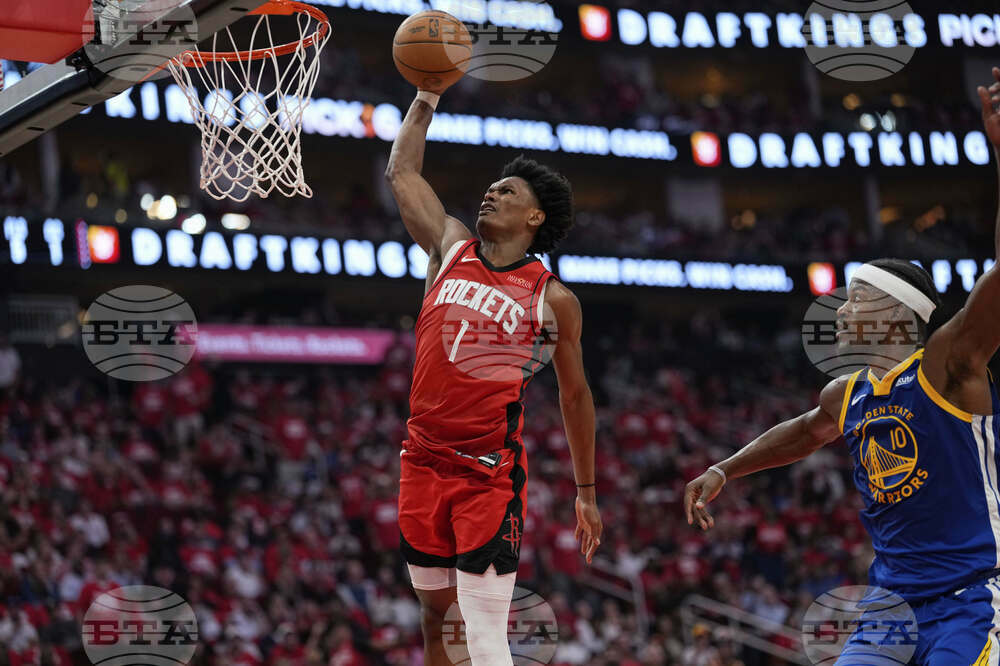 Warriors Rockets Basketball