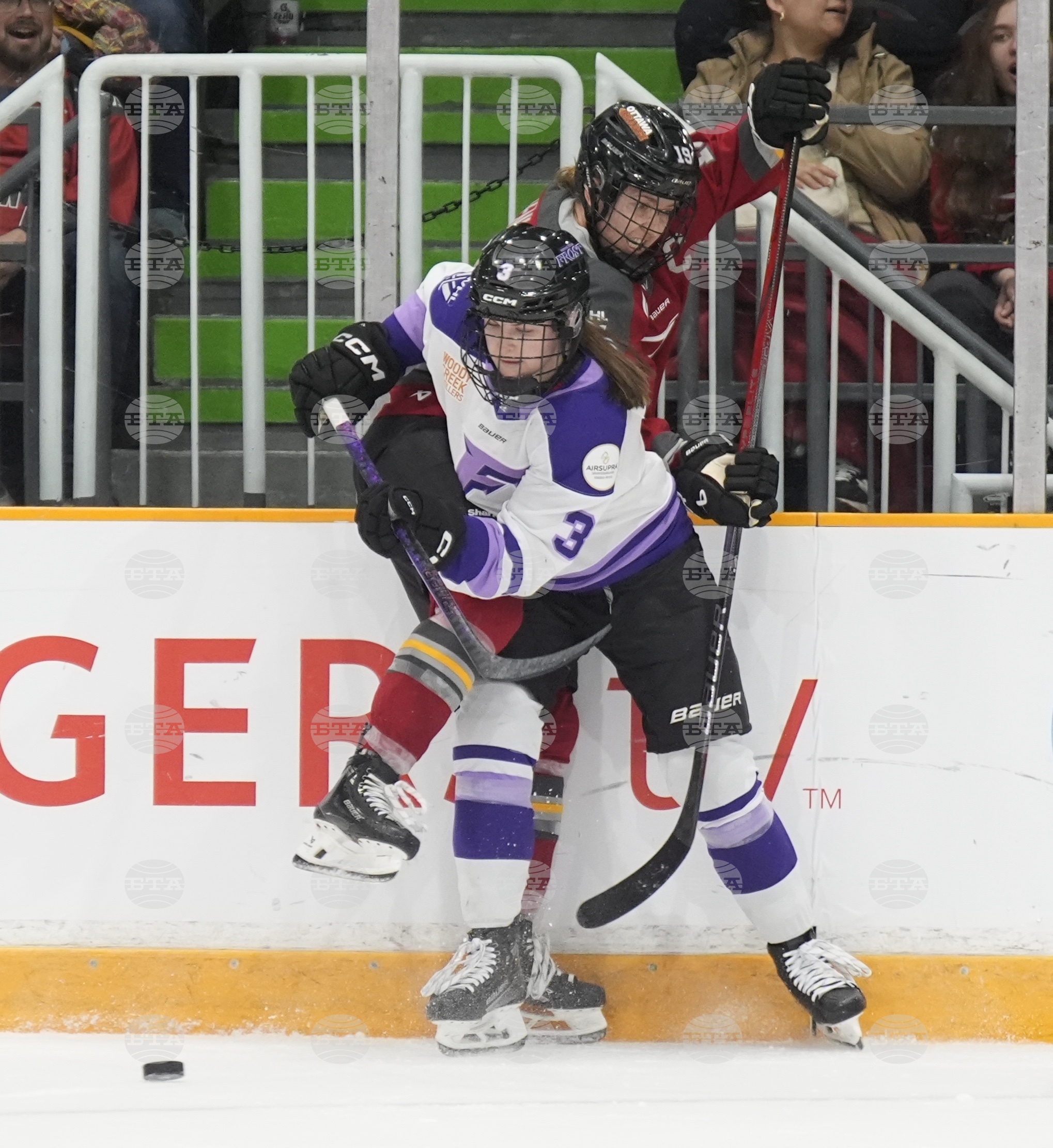 PWHL Frost Charge Hockey