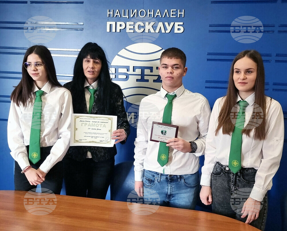 Национален пресклуб на БТА Видин - ученици - филм за Апостола - представяне