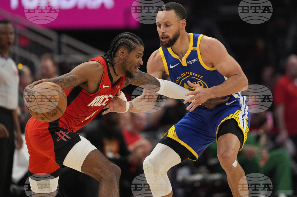 Warriors Rockets Basketball