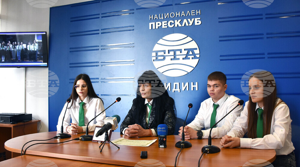 Национален пресклуб на БТА Видин - ученици - филм за Апостола - представяне