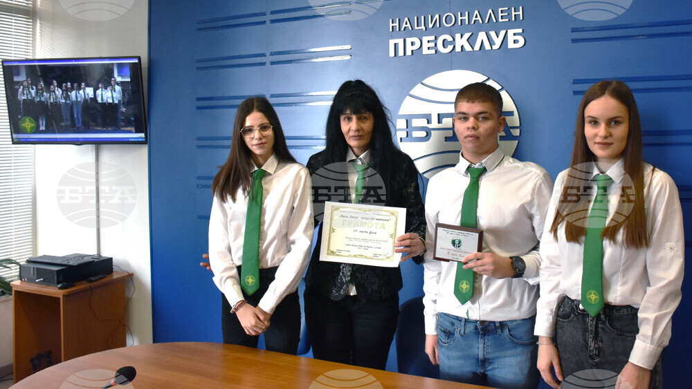 Национален пресклуб на БТА Видин - ученици - филм за Апостола - представяне