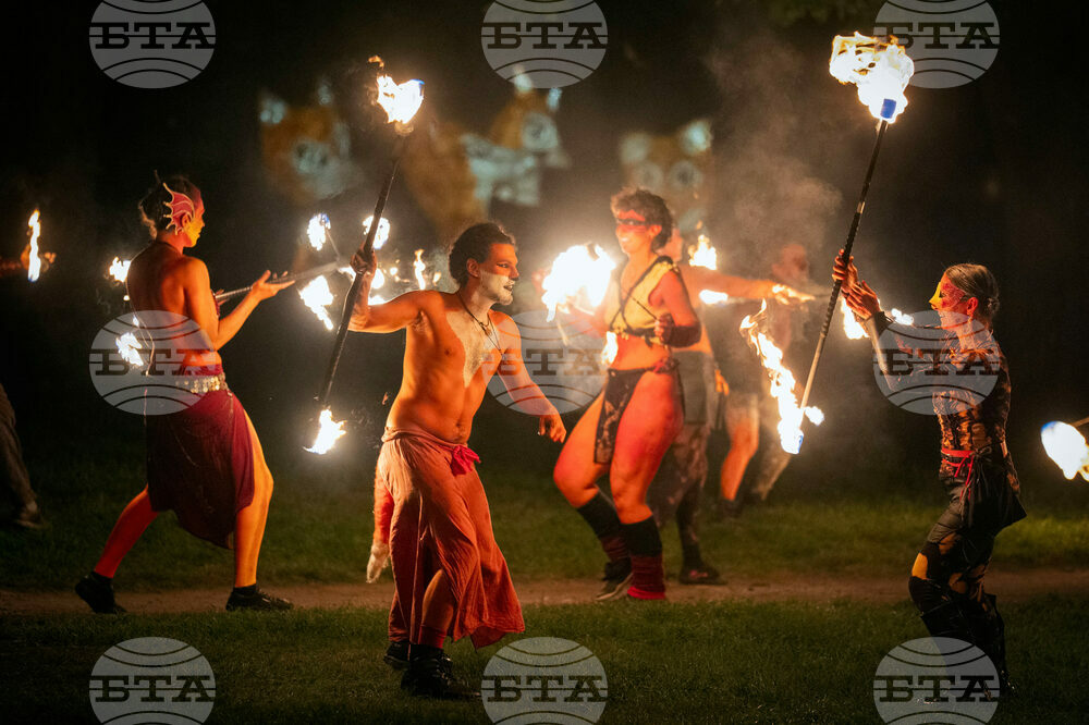 Britain Beltane Fire Festival
