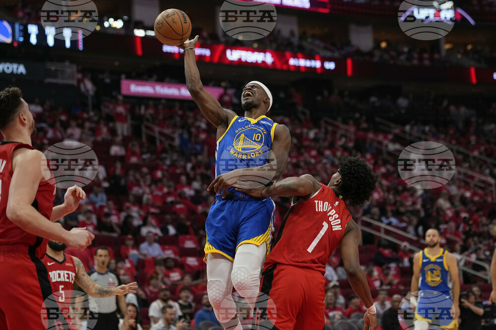 Warriors Rockets Basketball