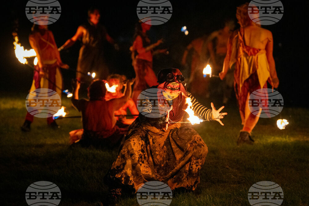 Britain Beltane Fire Festival