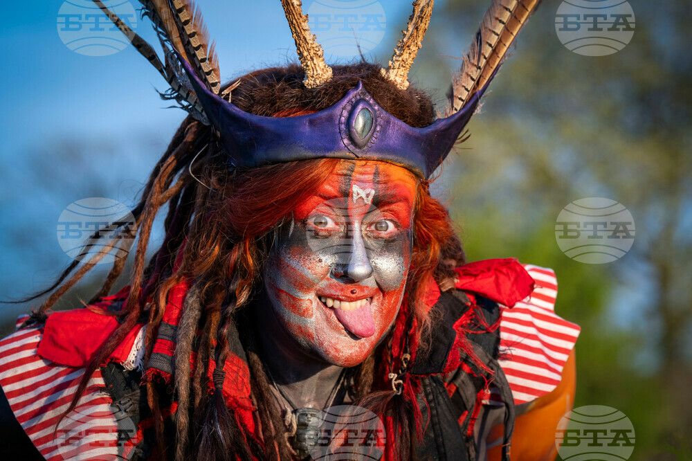 Britain Beltane Fire Festival