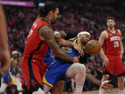 APTOPIX Warriors Rockets Basketball
