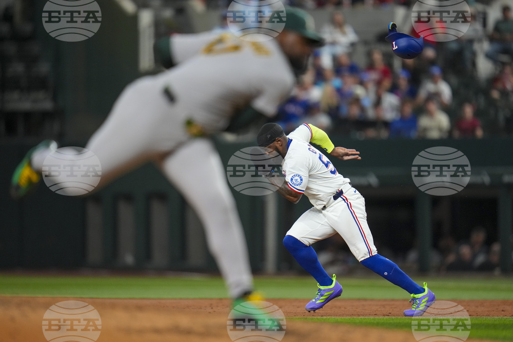 Athletics Rangers Baseball