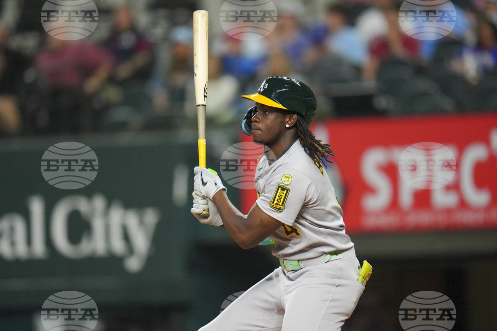 Athletics Rangers Baseball