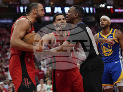 Warriors Rockets Basketball