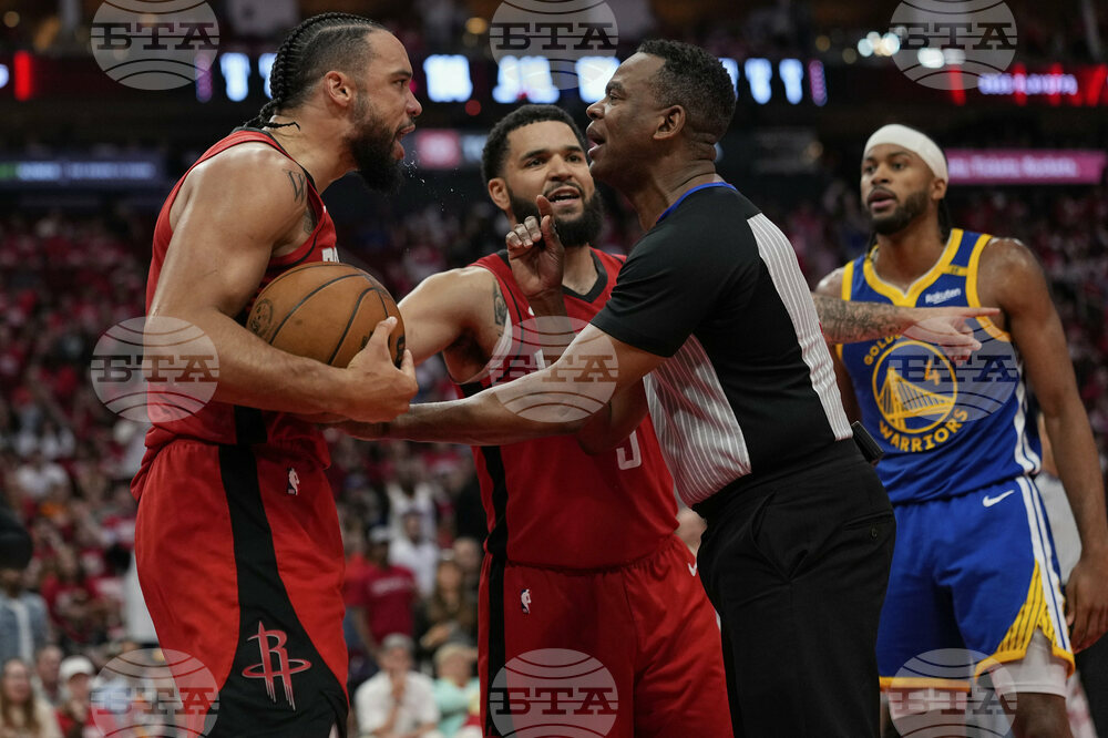 Warriors Rockets Basketball