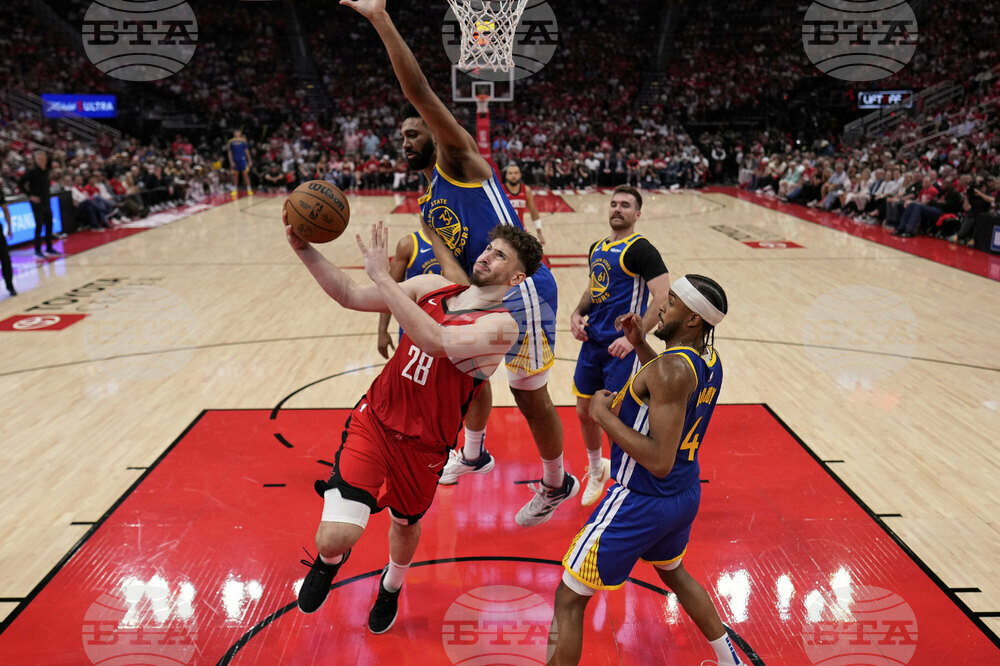 Warriors Rockets Basketball