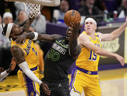 Timberwolves Lakers Basketball