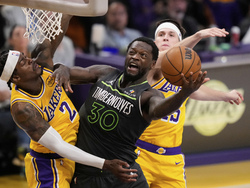 Timberwolves Lakers Basketball