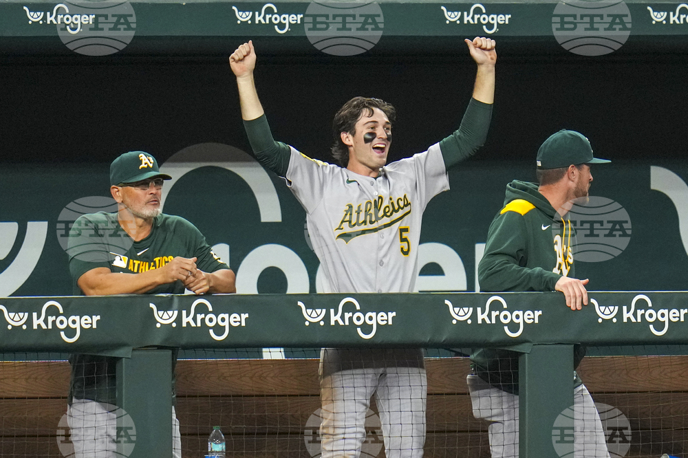 Athletics Rangers Baseball