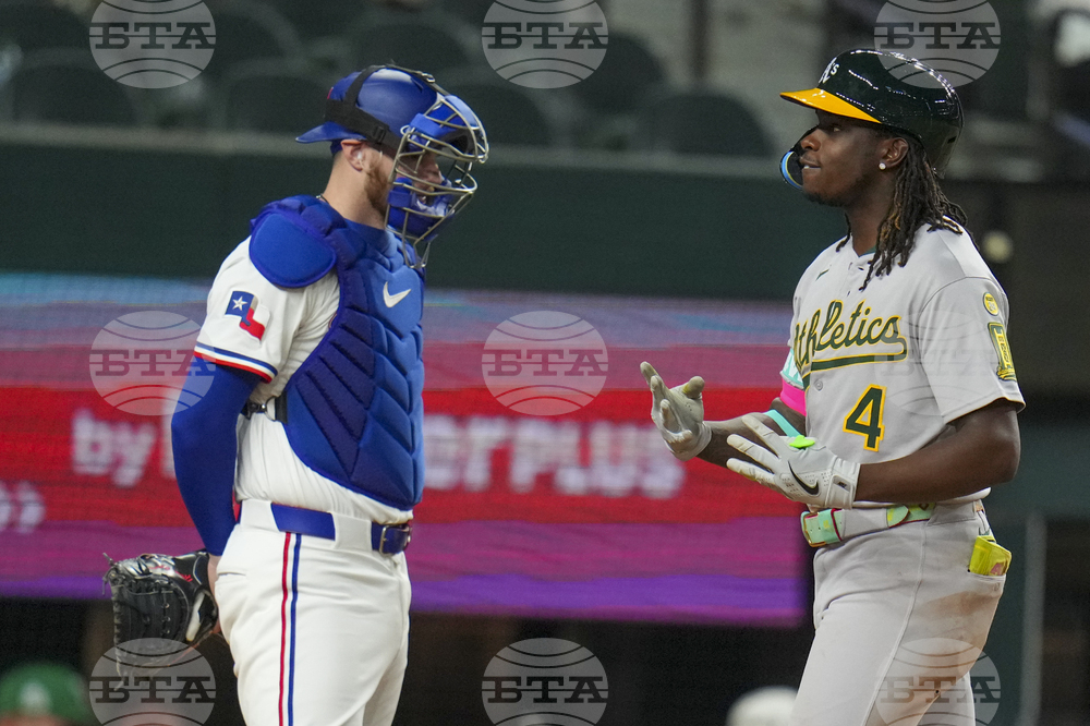 Athletics Rangers Baseball