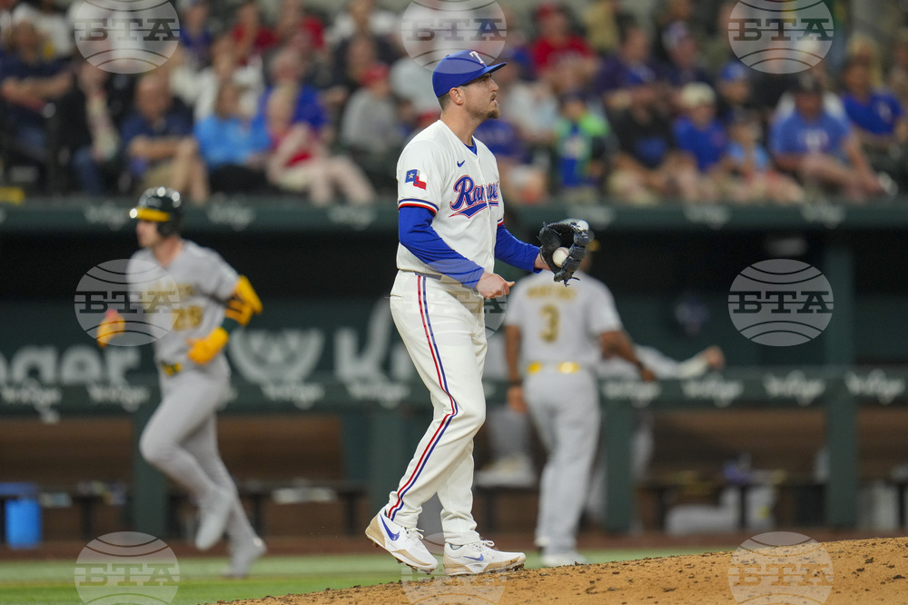 Athletics Rangers Baseball