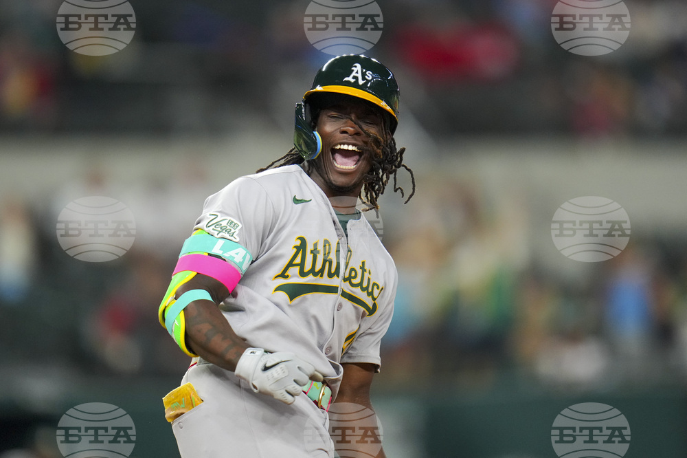 Athletics Rangers Baseball