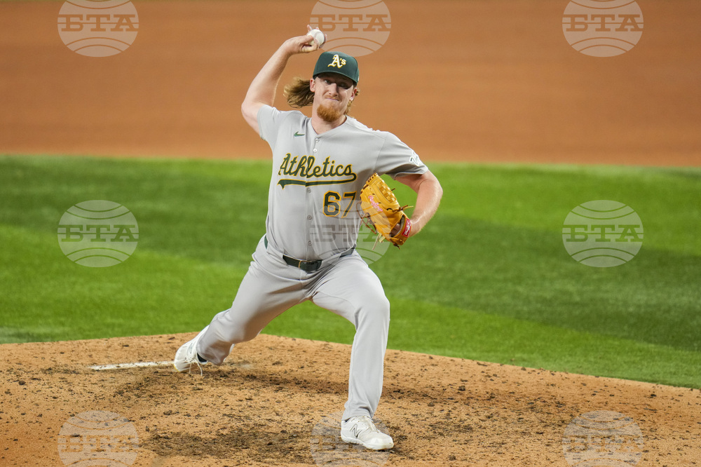 Athletics Rangers Baseball