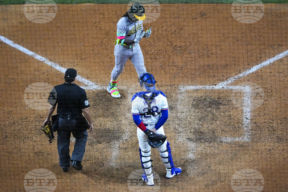 Athletics Rangers Baseball