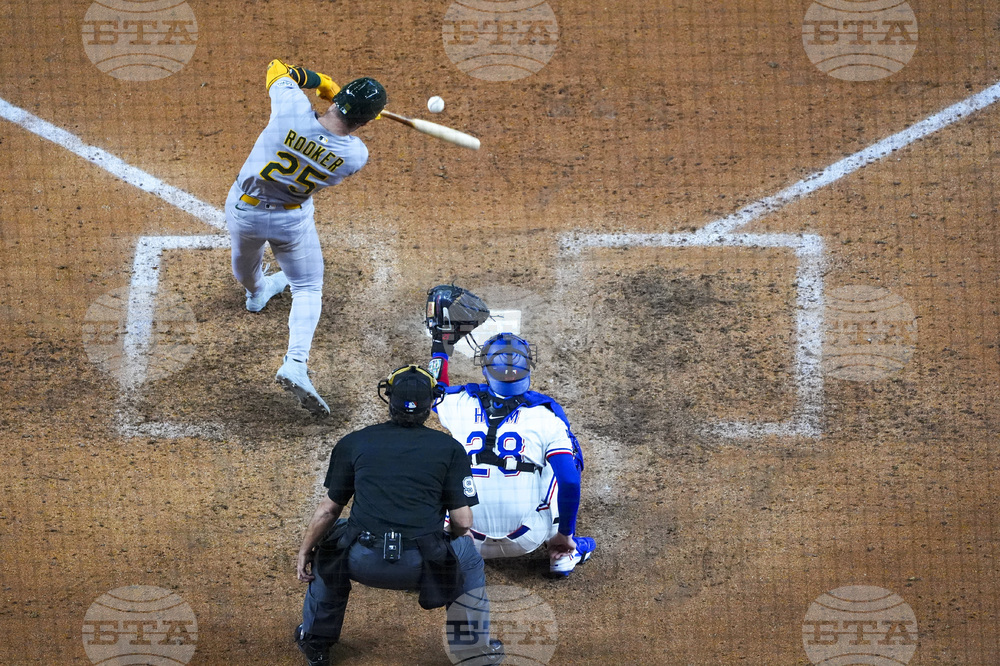 Athletics Rangers Baseball