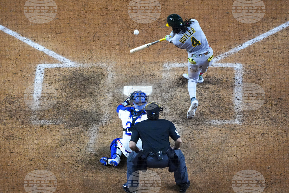 Athletics Rangers Baseball