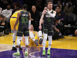Timberwolves Lakers Basketball