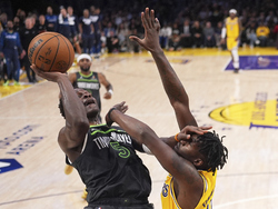 Timberwolves Lakers Basketball