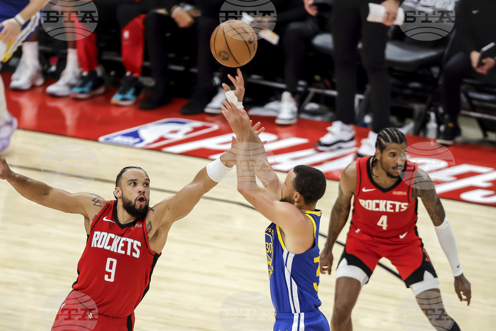Warriors Rockets Basketball