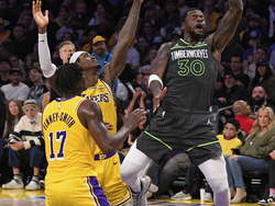 Timberwolves Lakers Basketball