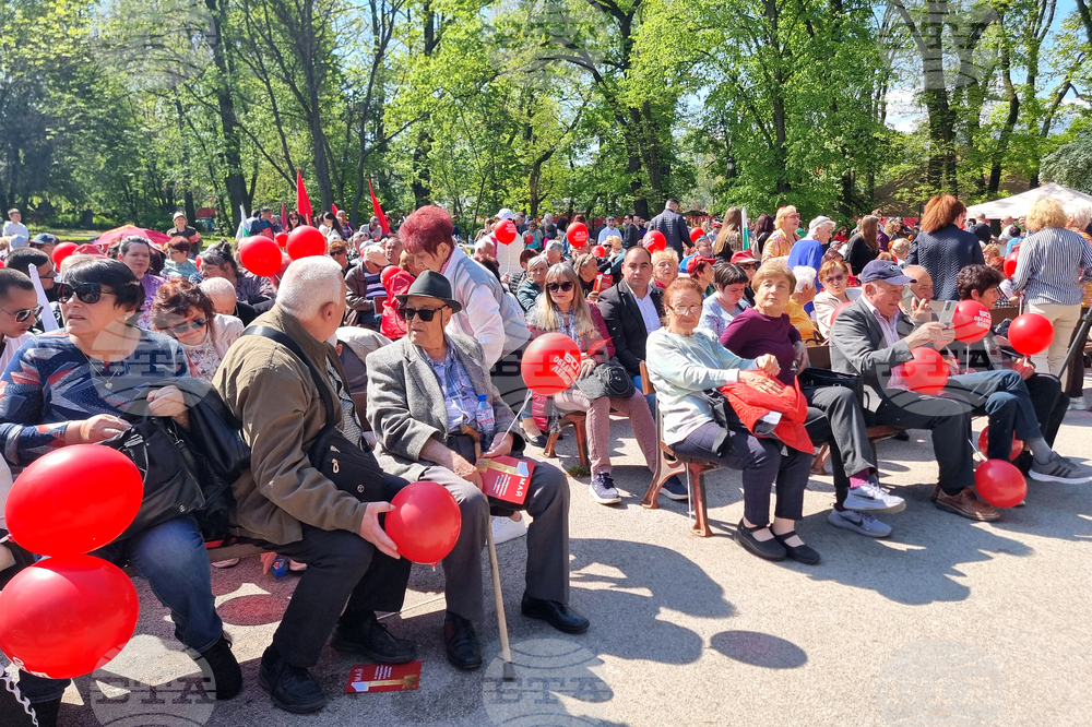 „БСП - Обединена левица“ - Ден на труда - отбелязване