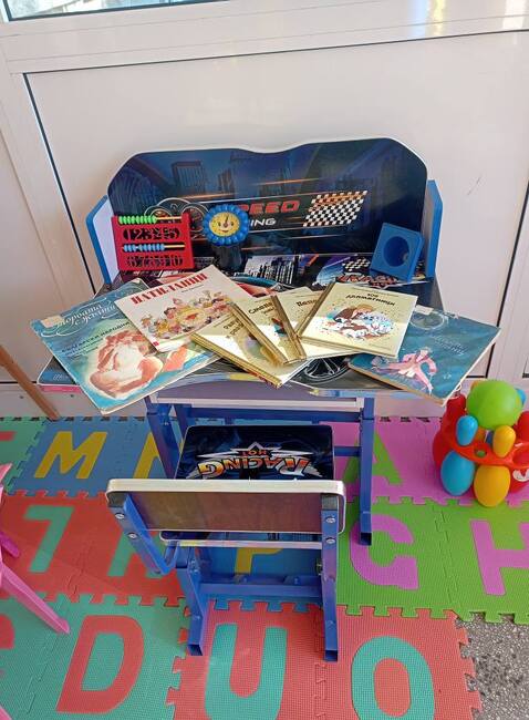 Нов детски кът в читалището в разградското село Ушинци ще стимулира четенето сред подрастващите