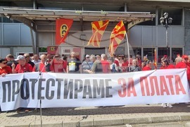 Северна Македония - Скопие - 1 май - протестен митинг