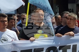 Северна Македония - Скопие - 1 май - протестен митинг
