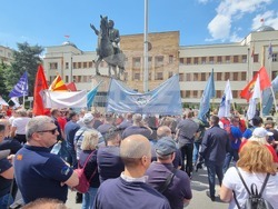 Северна Македония - Скопие - 1 май - протестен митинг