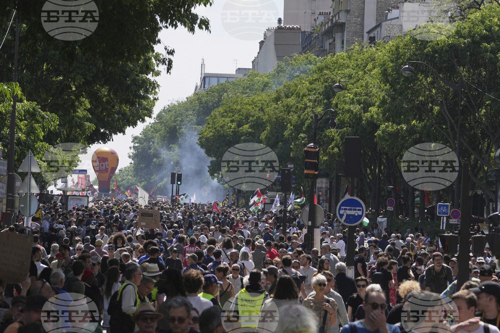 France May Day Labor