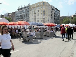Сърбия - Първи май - контрапротестиращи