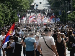 Сърбия - протест