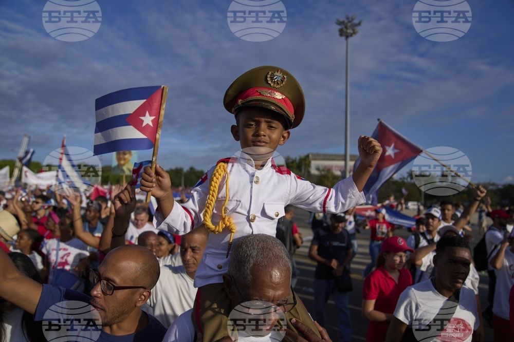 APTOPIX Cuba May Day