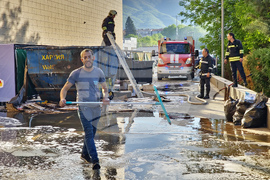 Пожар - контейнер за хартия